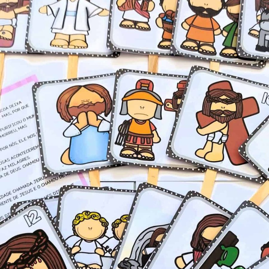 História da Páscoa no Palito - Páscoa - Pedagogia de Ideias História da Páscoa no Palito - Páscoa