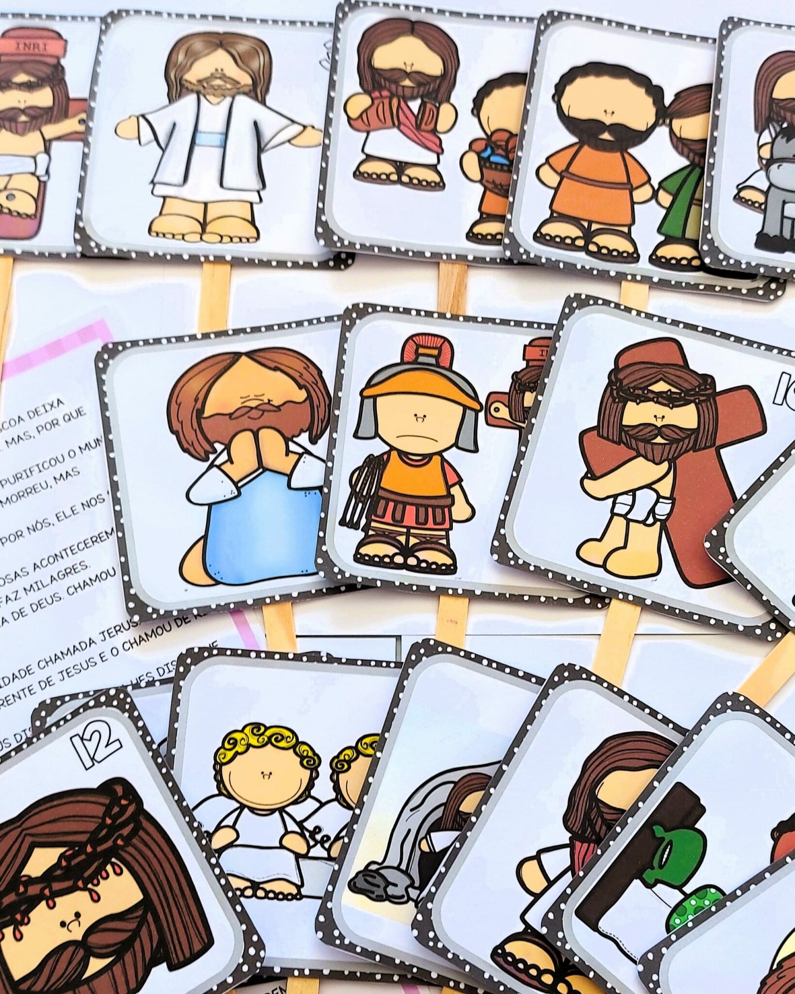 História da Páscoa no Palito - Páscoa - Pedagogia de Ideias História da Páscoa no Palito - Páscoa