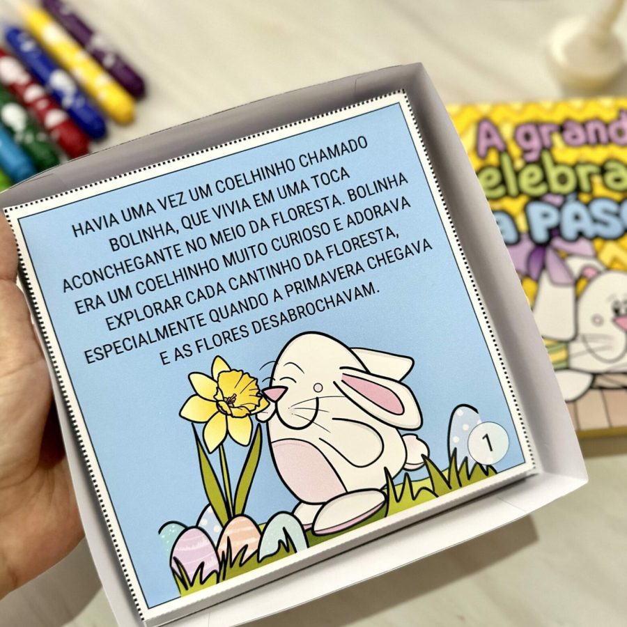 História na Caixa - A Grande Celebração da Páscoa - Páscoa - Pedagogia de Ideias História na Caixa - A Grande Celebração da Páscoa - Páscoa