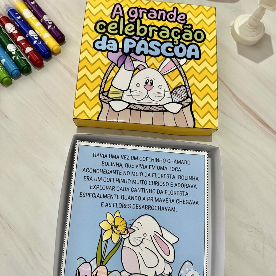 História na Caixa - A Grande Celebração da Páscoa - Páscoa - Pedagogia de Ideias História na Caixa - A Grande Celebração da Páscoa - Páscoa