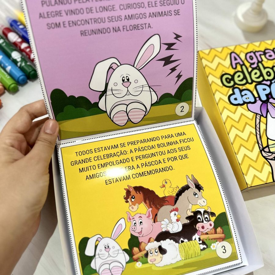 História na Caixa - A Grande Celebração da Páscoa - Páscoa - Pedagogia de Ideias História na Caixa - A Grande Celebração da Páscoa - Páscoa