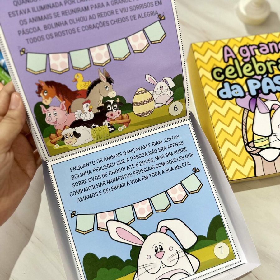 História na Caixa - A Grande Celebração da Páscoa - Páscoa - Pedagogia de Ideias História na Caixa - A Grande Celebração da Páscoa - Páscoa