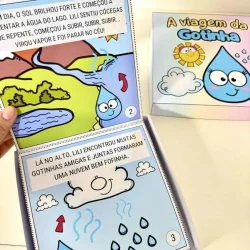 História na Caixa - "A Viagem da Gotinha" - Dia da Água