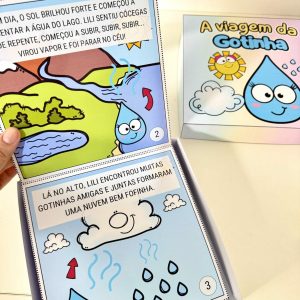 História na Caixa - "A Viagem da Gotinha" - Dia da Água - Pedagogia de Ideias História na Caixa - "A Viagem da Gotinha" - Dia da Água
