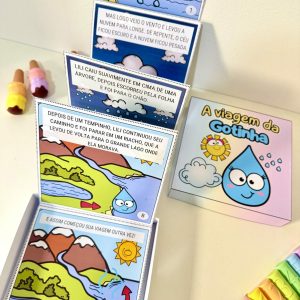 História na Caixa - "A Viagem da Gotinha" - Dia da Água - Pedagogia de Ideias História na Caixa - "A Viagem da Gotinha" - Dia da Água