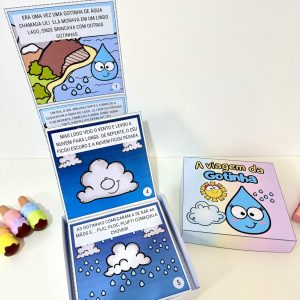 História na Caixa - "A Viagem da Gotinha" - Dia da Água - Pedagogia de Ideias História na Caixa - "A Viagem da Gotinha" - Dia da Água