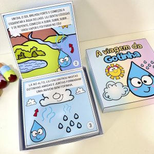 História na Caixa - "A Viagem da Gotinha" - Dia da Água - Pedagogia de Ideias História na Caixa - "A Viagem da Gotinha" - Dia da Água