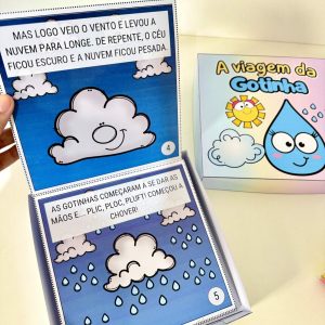 História na Caixa - "A Viagem da Gotinha" - Dia da Água - Pedagogia de Ideias História na Caixa - "A Viagem da Gotinha" - Dia da Água