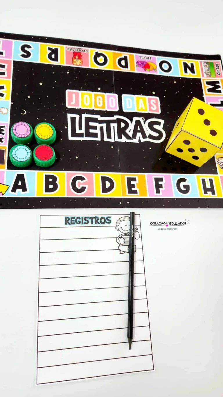 Jogo das Letras com Tabuleiro e Dado — foto 5