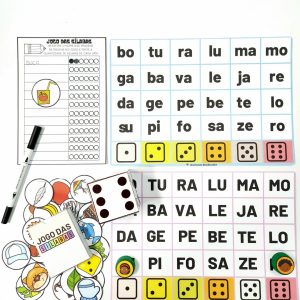 Jogo das Sílabas - Alfabetização