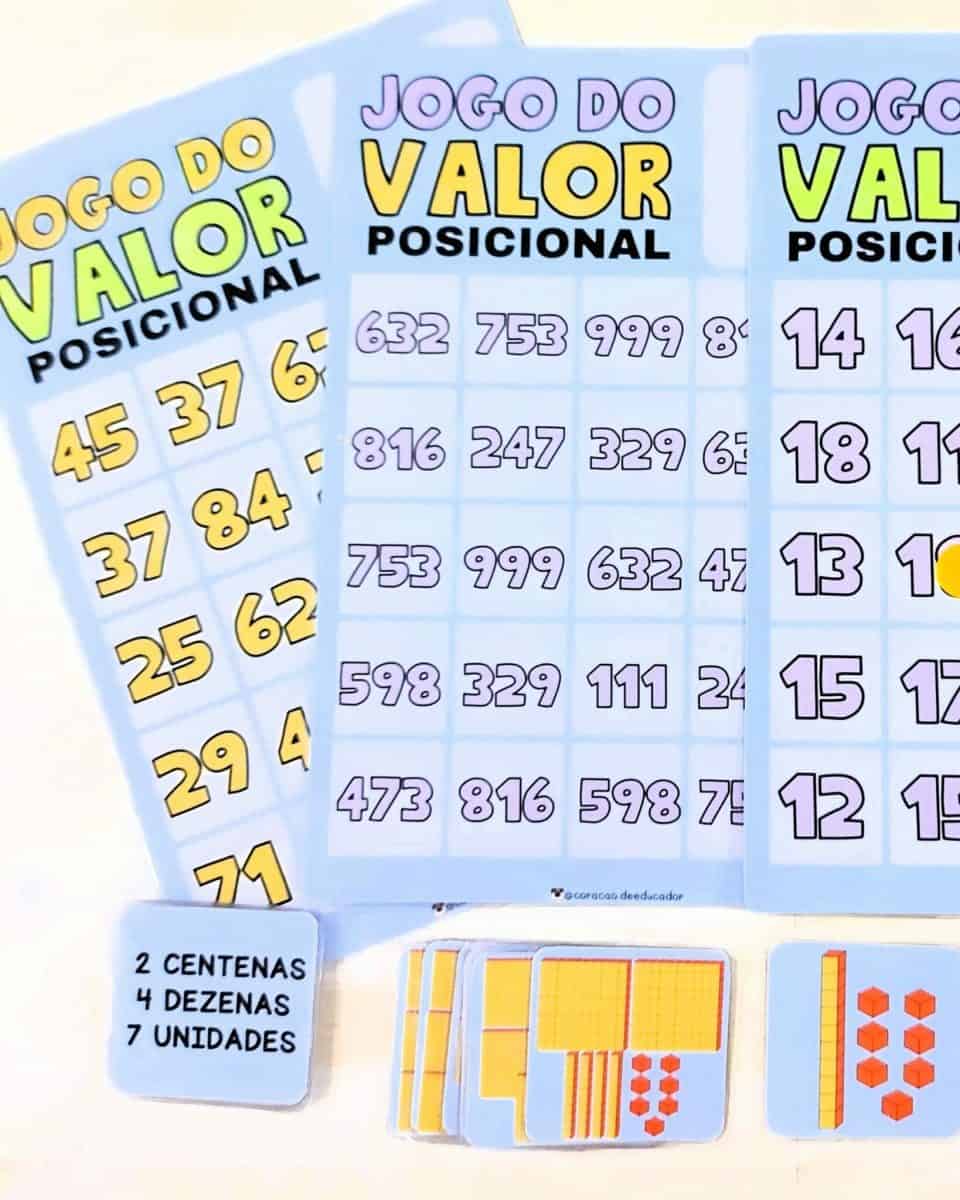 Jogo do Valor Posicional - Matemática