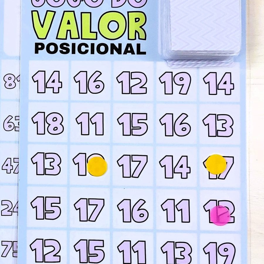 Jogo do Valor Posicional - Matemática - Pedagogia de Ideias Jogo do Valor Posicional - Matemática