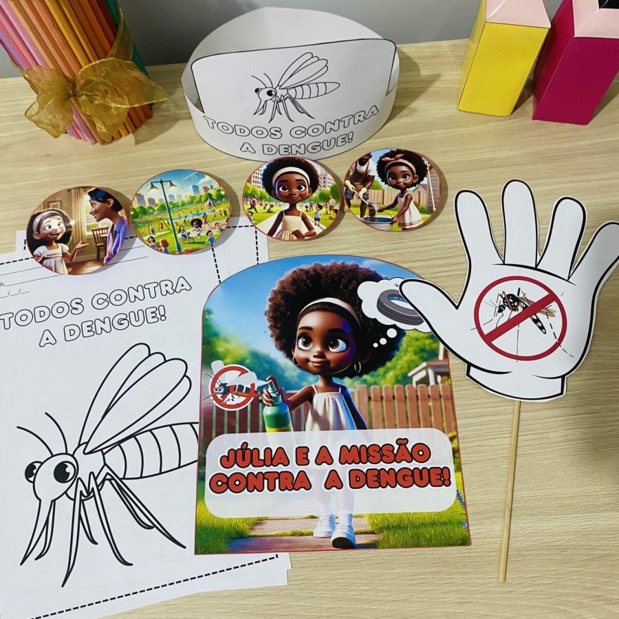 Júlia e a Missão Contra a Dengue - Recursos Educacionais - Pedagogia de Ideias Júlia e a Missão Contra a Dengue - Recursos Educacionais