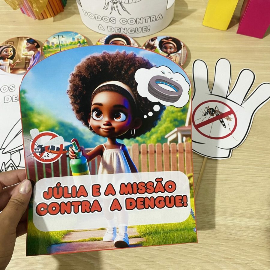 Júlia e a Missão Contra a Dengue - Recursos Educacionais - Pedagogia de Ideias Júlia e a Missão Contra a Dengue - Recursos Educacionais