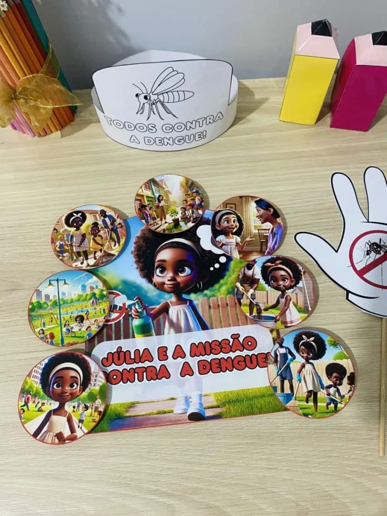 História Júlia e a Missão Contra a Dengue — foto 6