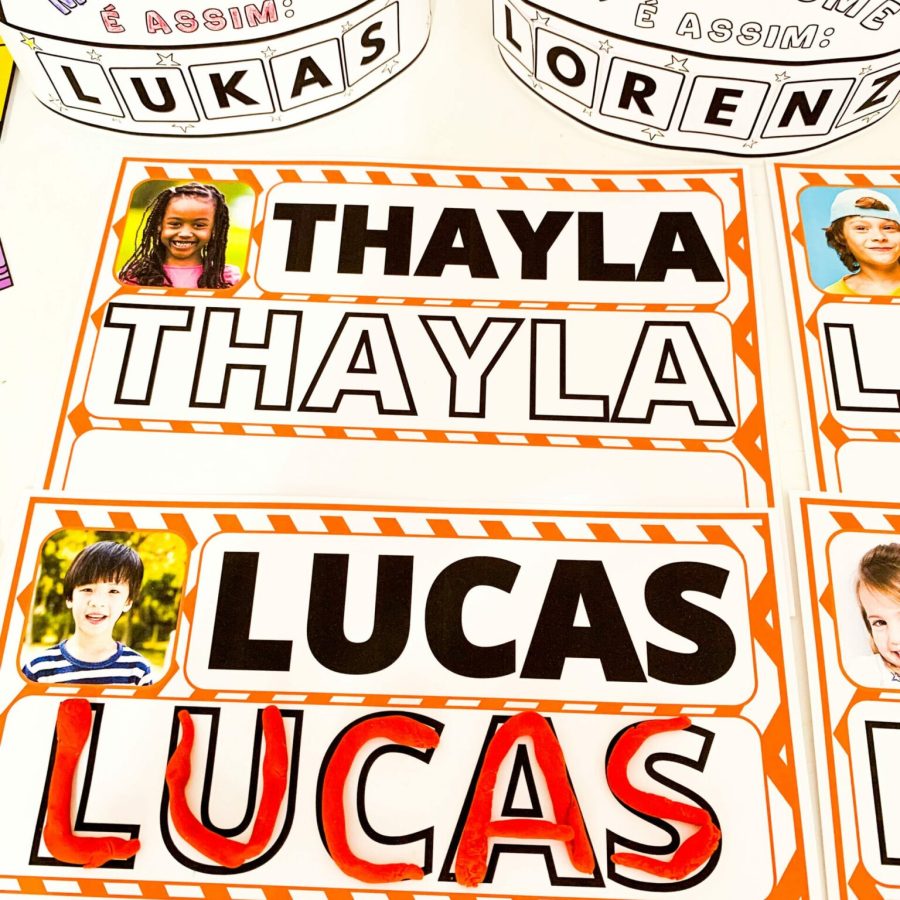 Kit "Analisando o Nome Próprio" - Alfabetização - Pedagogia de Ideias Kit "Analisando o Nome Próprio" - Alfabetização