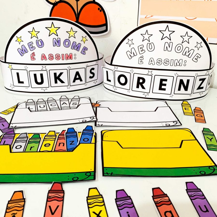 Kit "Analisando o Nome Próprio" - Alfabetização - Pedagogia de Ideias Kit "Analisando o Nome Próprio" - Alfabetização