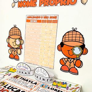Kit "Analisando o Nome Próprio" - Alfabetização - Pedagogia de Ideias Kit "Analisando o Nome Próprio" - Alfabetização