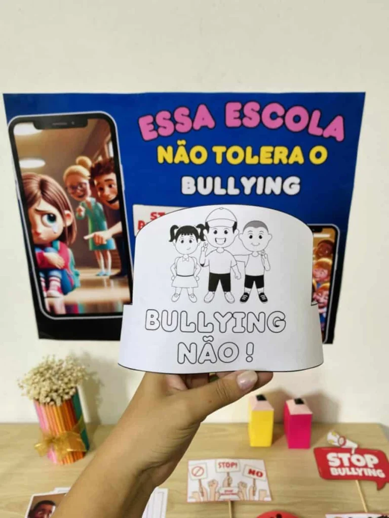 Kit Combate ao Bullying com Painel e Atividades — foto 9