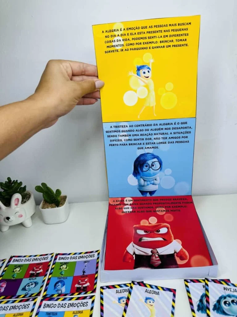 Kit das Emoções com Bingo e Memória — foto 10