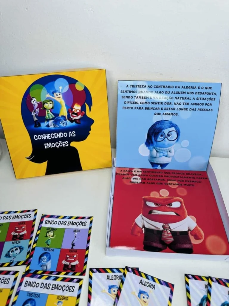 Kit das Emoções com Bingo e Memória — foto 2