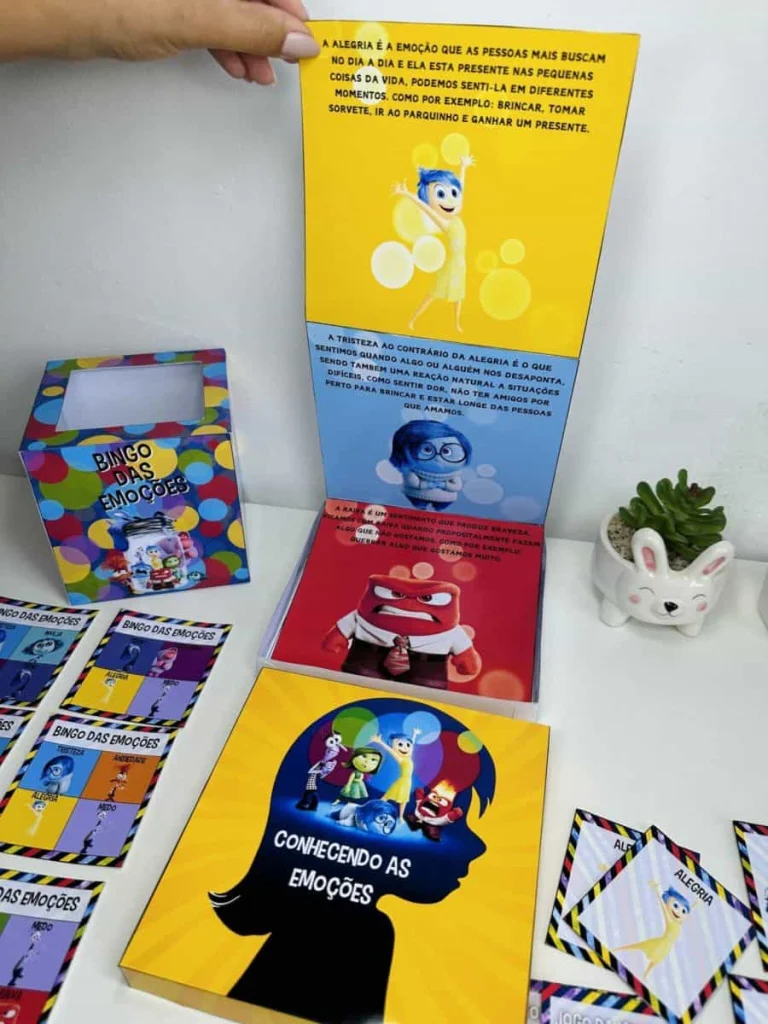 Kit das Emoções com Bingo e Memória — foto 3
