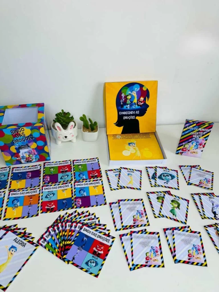 Kit das Emoções com Bingo e Memória — foto 4