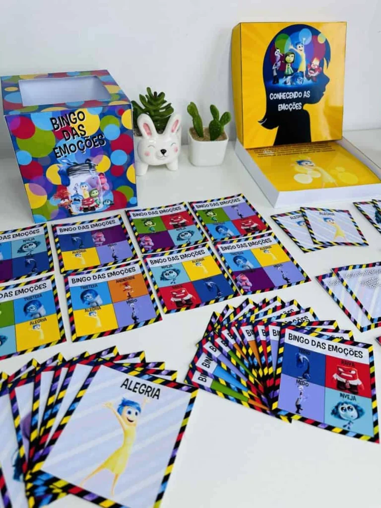 Kit das Emoções com Bingo e Memória — foto 1