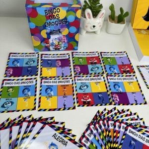 Kit das Emoções - Bingo - Pedagogia de Ideias Kit das Emoções - Bingo