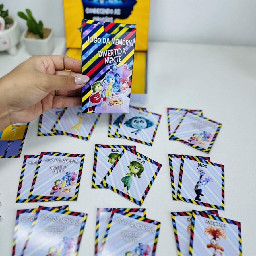 Kit das Emoções - Bingo - Pedagogia de Ideias Kit das Emoções - Bingo