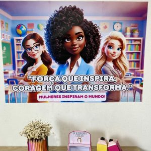 Kit Dia da Mulher - Força que Inspira - Dia Internacional da Mulher - Pedagogia de Ideias Kit Dia da Mulher - Força que Inspira - Dia Internacional da Mulher