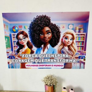 Kit Dia da Mulher - Força que Inspira - Dia Internacional da Mulher - Pedagogia de Ideias Kit Dia da Mulher - Força que Inspira - Dia Internacional da Mulher