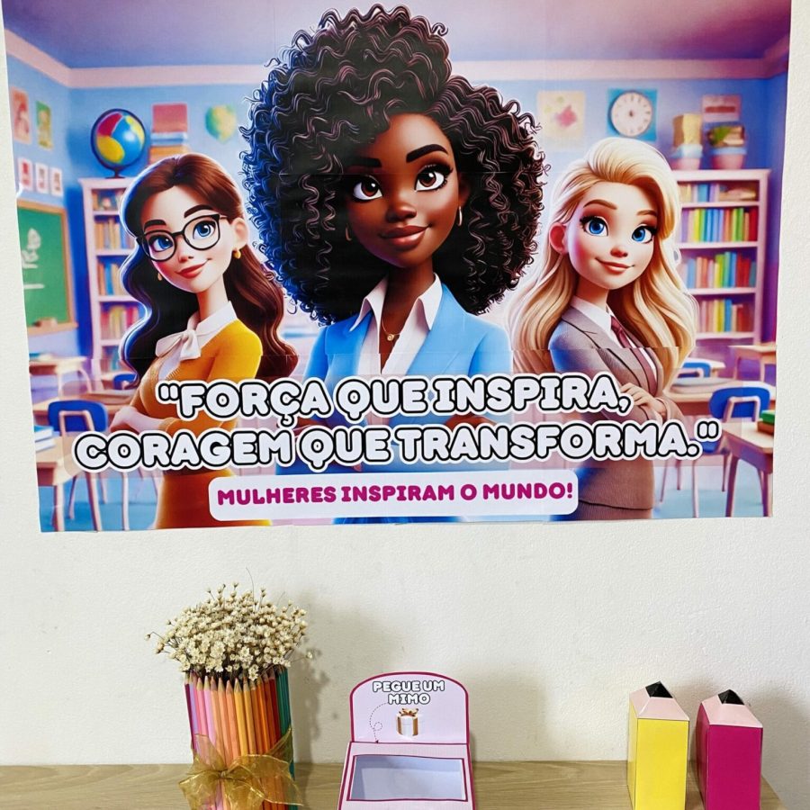 Kit Dia da Mulher - Força que Inspira - Dia Internacional da Mulher - Pedagogia de Ideias Kit Dia da Mulher - Força que Inspira - Dia Internacional da Mulher