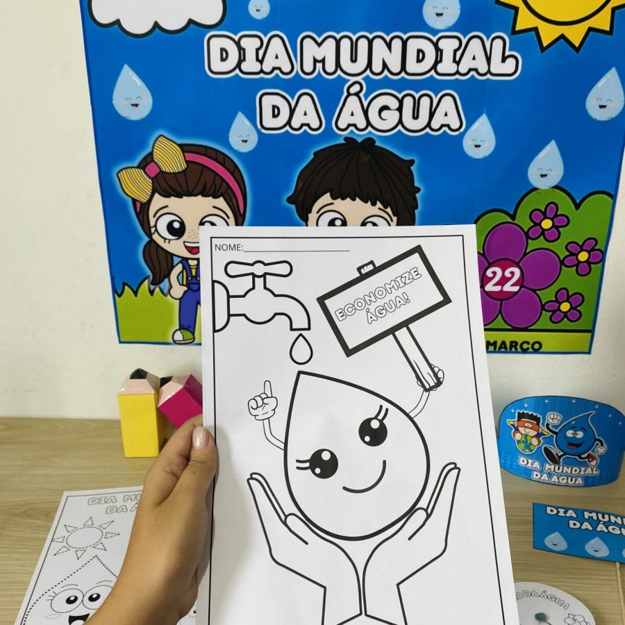 Kit Dia Mundial da Água - Dia da Água - Pedagogia de Ideias Kit Dia Mundial da Água - Dia da Água