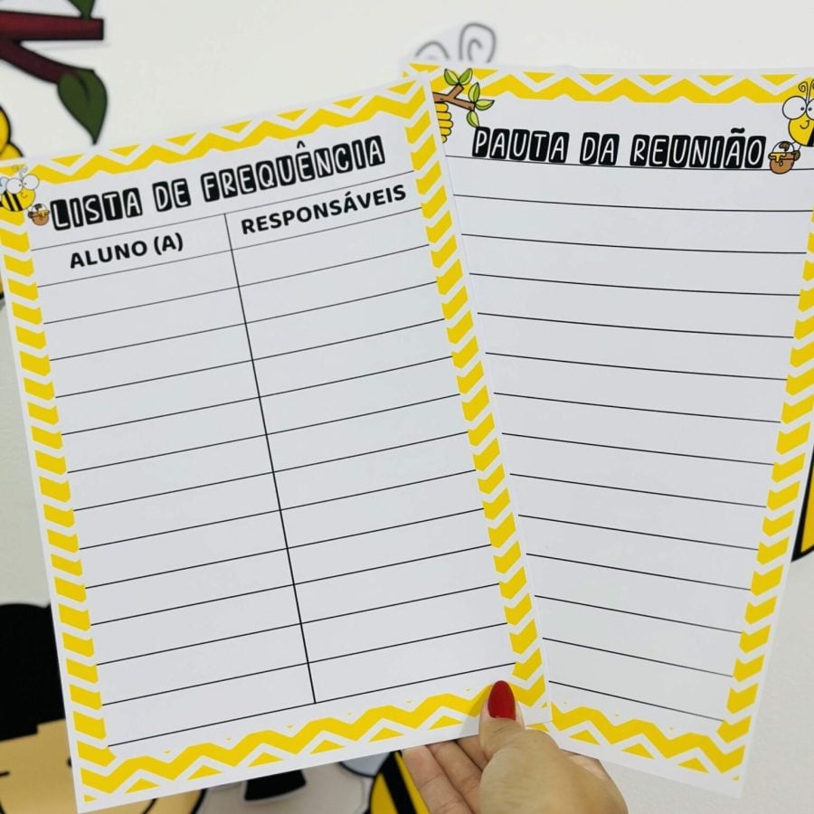 Kit Reunião de Pais Abelhinha - Reunião de Pais - Pedagogia de Ideias Kit Reunião de Pais Abelhinha - Reunião de Pais