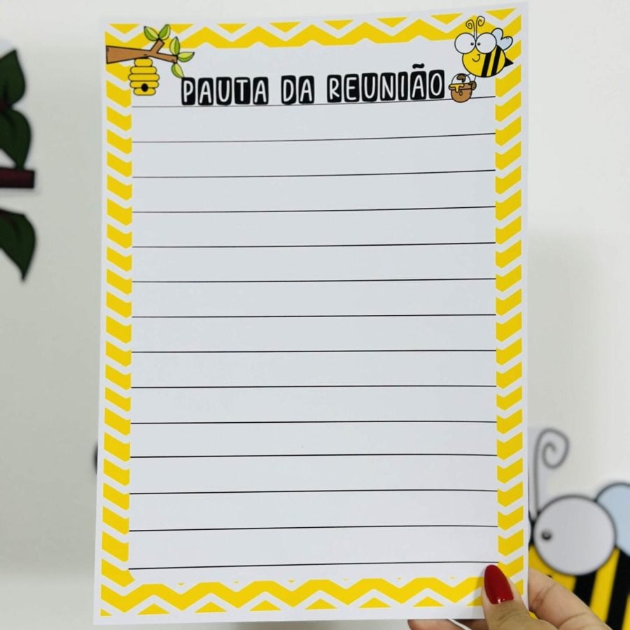 Kit Reunião de Pais Abelhinha - Reunião de Pais - Pedagogia de Ideias Kit Reunião de Pais Abelhinha - Reunião de Pais