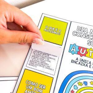 Lapbook Autismo - Inclusão e Diversidade - Pedagogia de Ideias Lapbook Autismo - Inclusão e Diversidade