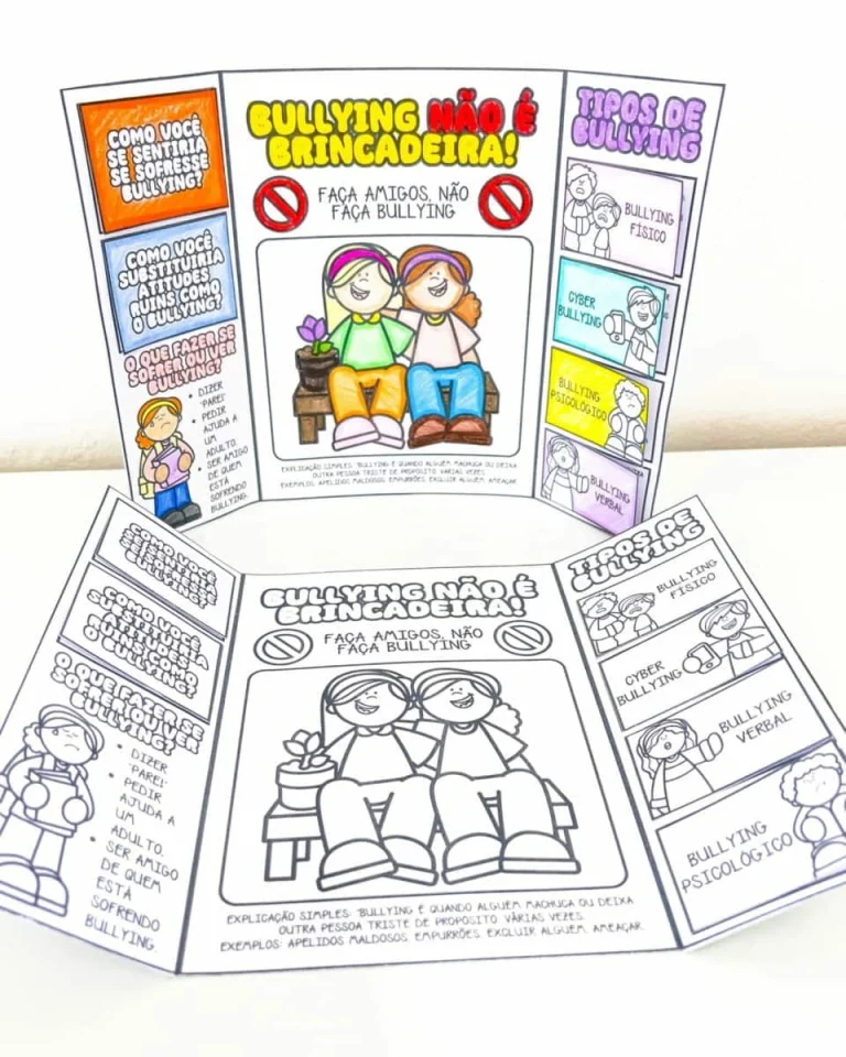 Lapbook Bullying com Reflexões e Atividades — foto 1