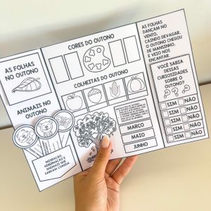 Lapbook de Outono - Outono