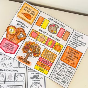 Lapbook de Outono - Outono - Pedagogia de Ideias Lapbook de Outono - Outono