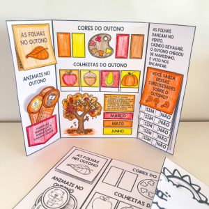 Lapbook de Outono - Outono