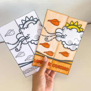 Lapbook de Outono - Outono