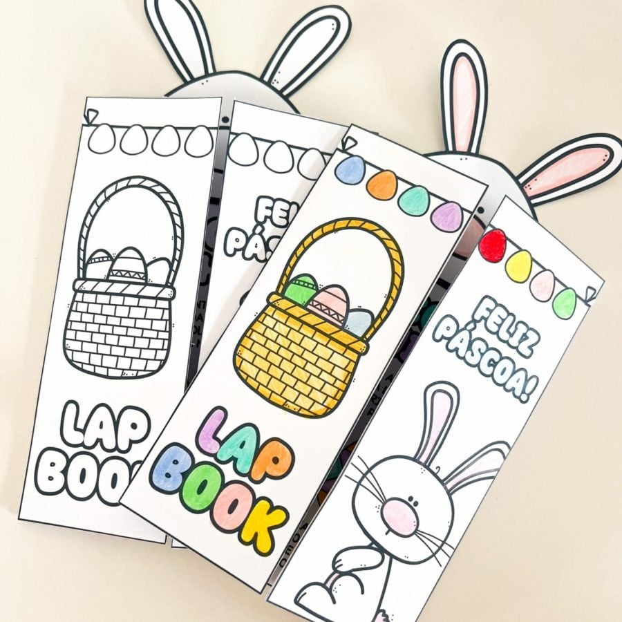 Lapbook de Páscoa - Páscoa - Pedagogia de Ideias Lapbook de Páscoa - Páscoa