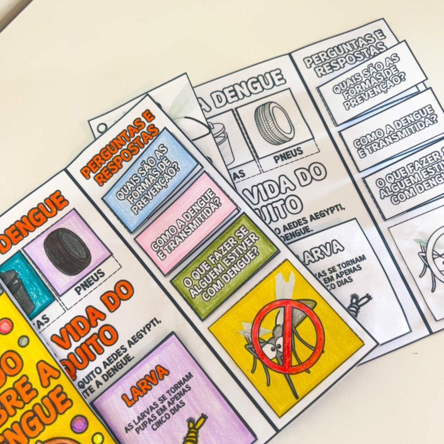 Lapbook - Dengue - Atividades de Sala de Aula - Pedagogia de Ideias Lapbook - Dengue - Atividades de Sala de Aula
