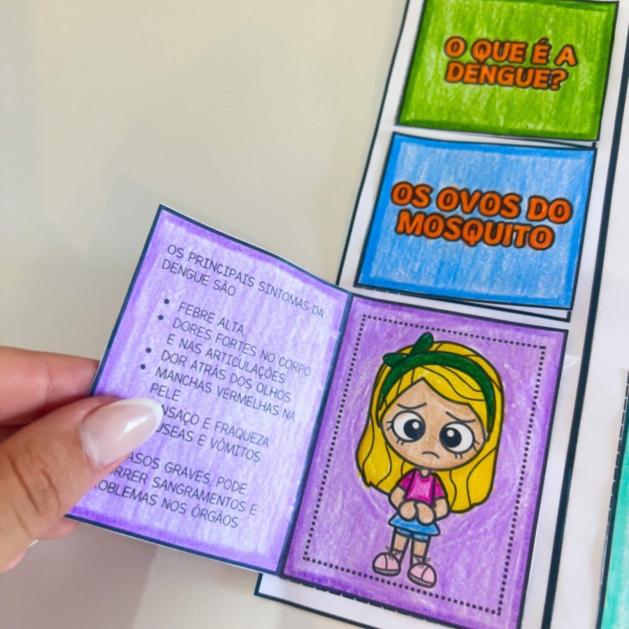 Lapbook - Dengue - Atividades de Sala de Aula - Pedagogia de Ideias Lapbook - Dengue - Atividades de Sala de Aula