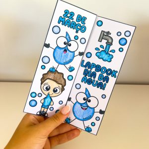 Lapbook - Dia da Água - Dia da Água - Pedagogia de Ideias Lapbook - Dia da Água - Dia da Água