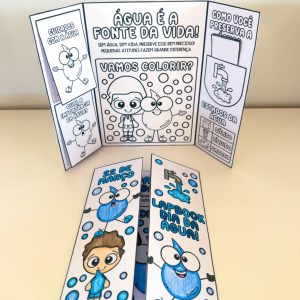 Lapbook - Dia da Água - Dia da Água - Pedagogia de Ideias Lapbook - Dia da Água - Dia da Água