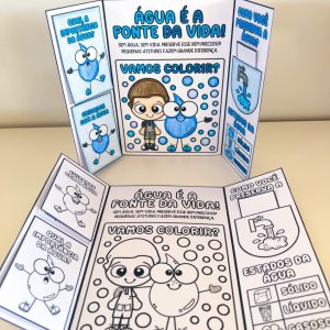 Lapbook - Dia da Água - Dia da Água - Pedagogia de Ideias Lapbook - Dia da Água - Dia da Água