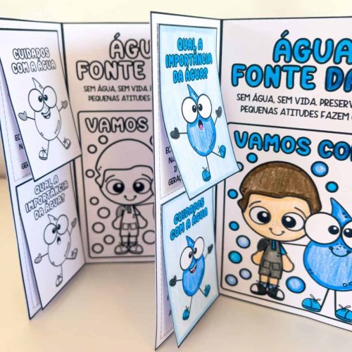 Lapbook - Dia da Água - Dia da Água