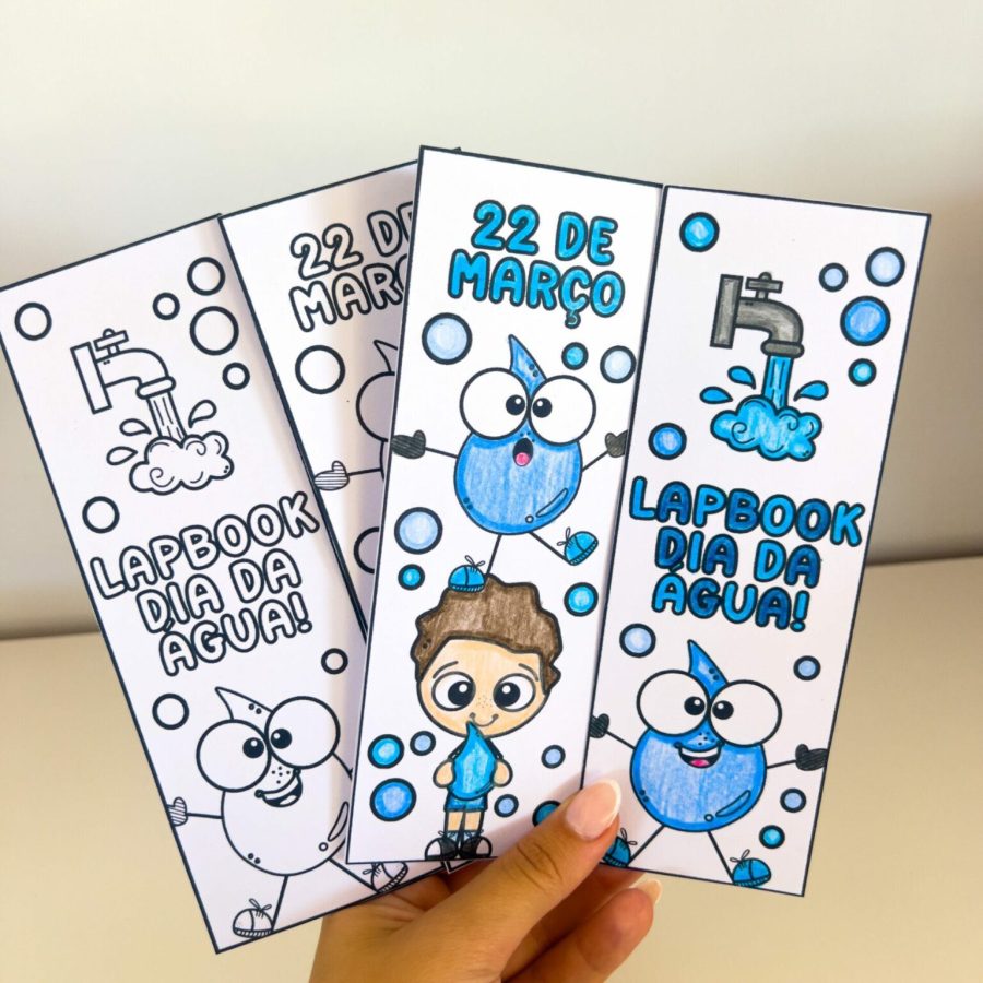 Lapbook - Dia da Água - Dia da Água - Pedagogia de Ideias Lapbook - Dia da Água - Dia da Água